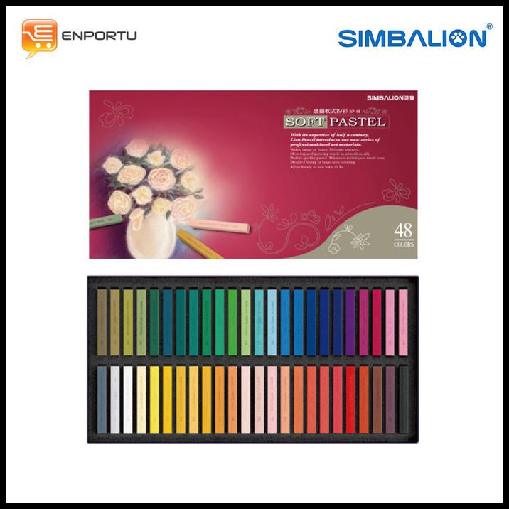Simbalion Soft Pastel 48 Colors Sp-48