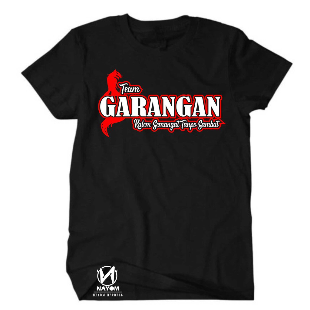 Kaos Team Garangan Semangat Tanpo Sambat Kata Kata Jawa Keren Terbaru