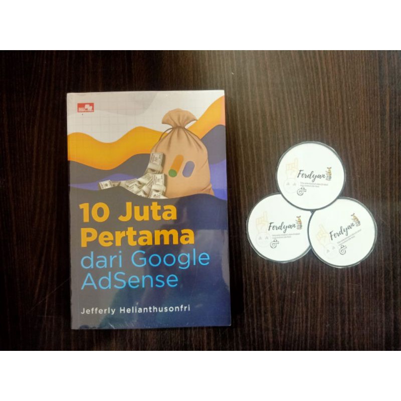 10 Juta Pertama dari Google AdSense Jefferly Helianthusonfri Buku komputer dan teknologi