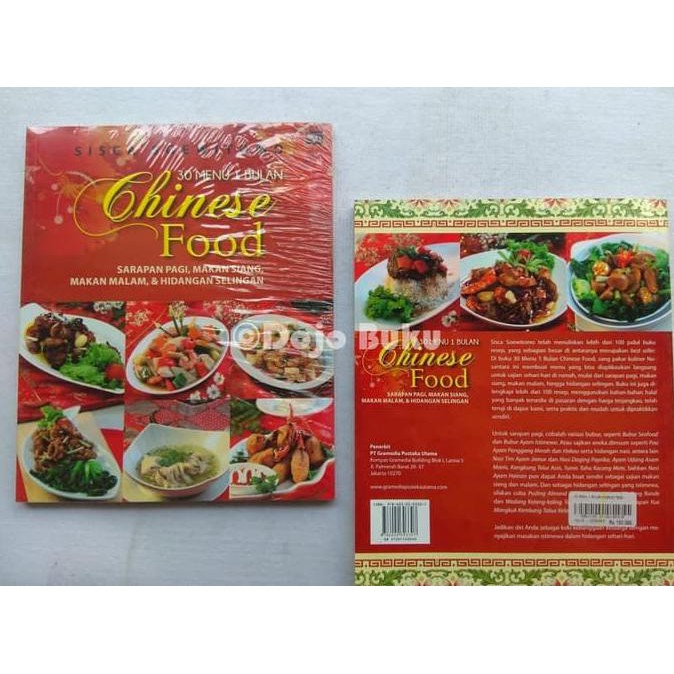 Promo Original 30 Menu 1 Bulan Chinese Food Sisca Soewitomo Shopee Indonesia