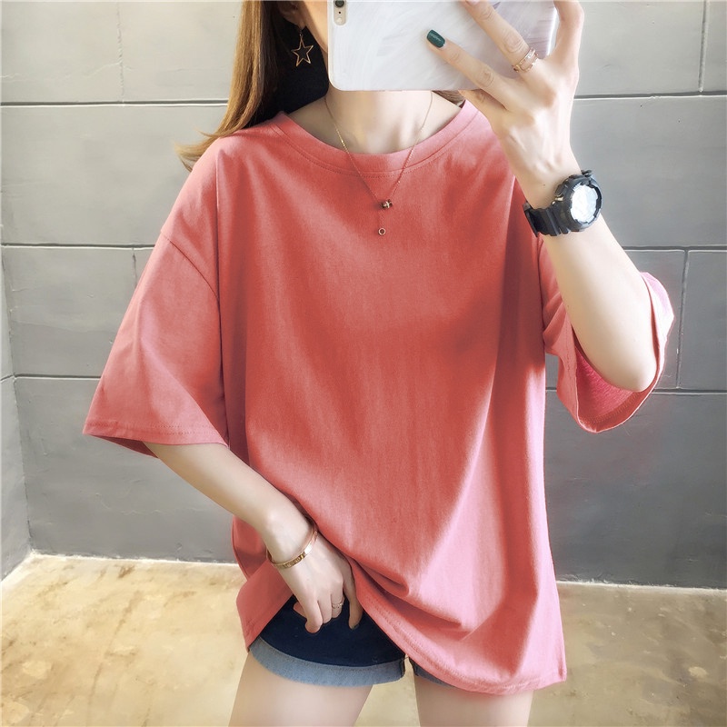 FF KAOS POLOS OVERSIZE PRIA &amp; WANITA COTTON COMBED 24s BAJU BIG SIZE KOREAN STYLE TSHIRT OVERSIZED