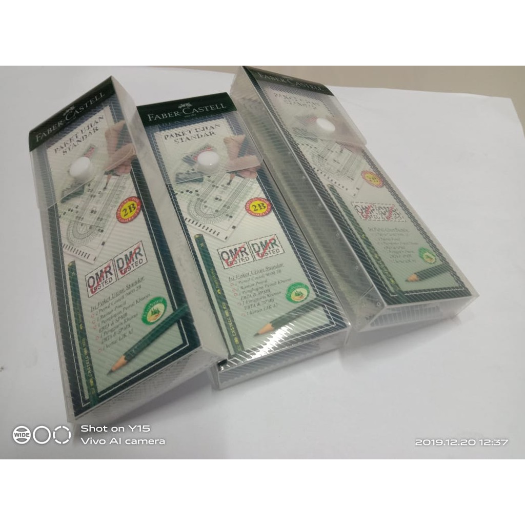

FABER CASTELL PAKET UJIAN LENKAP STANDAR