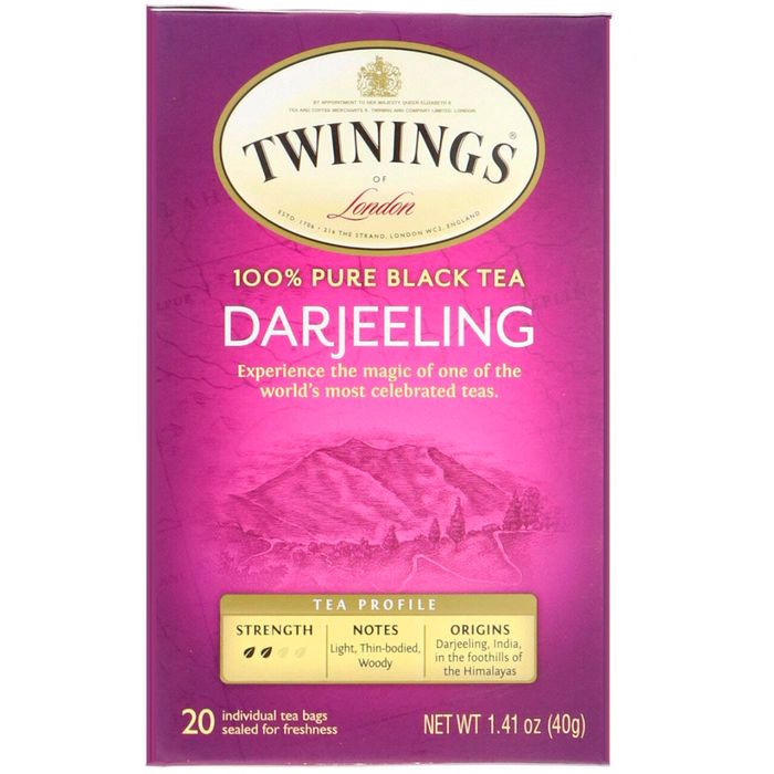 

Twinings Darjeeling 100% Pure Twining Black Tea India Teh Darjeeling