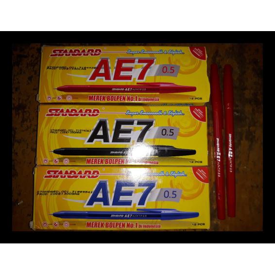

Hot Product Pulpen Standard Ae7 / Pen Standard Ae 7 - Biru Promo