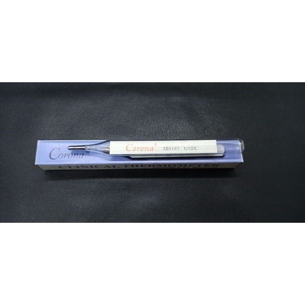 Termometer Air Raksa Corona | Termometer Badan Manual | Thermometer TERMURAH