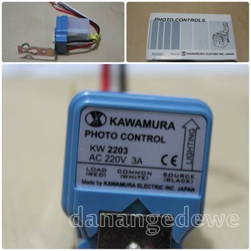 Photo sensor / photocell control / sensor cahaya