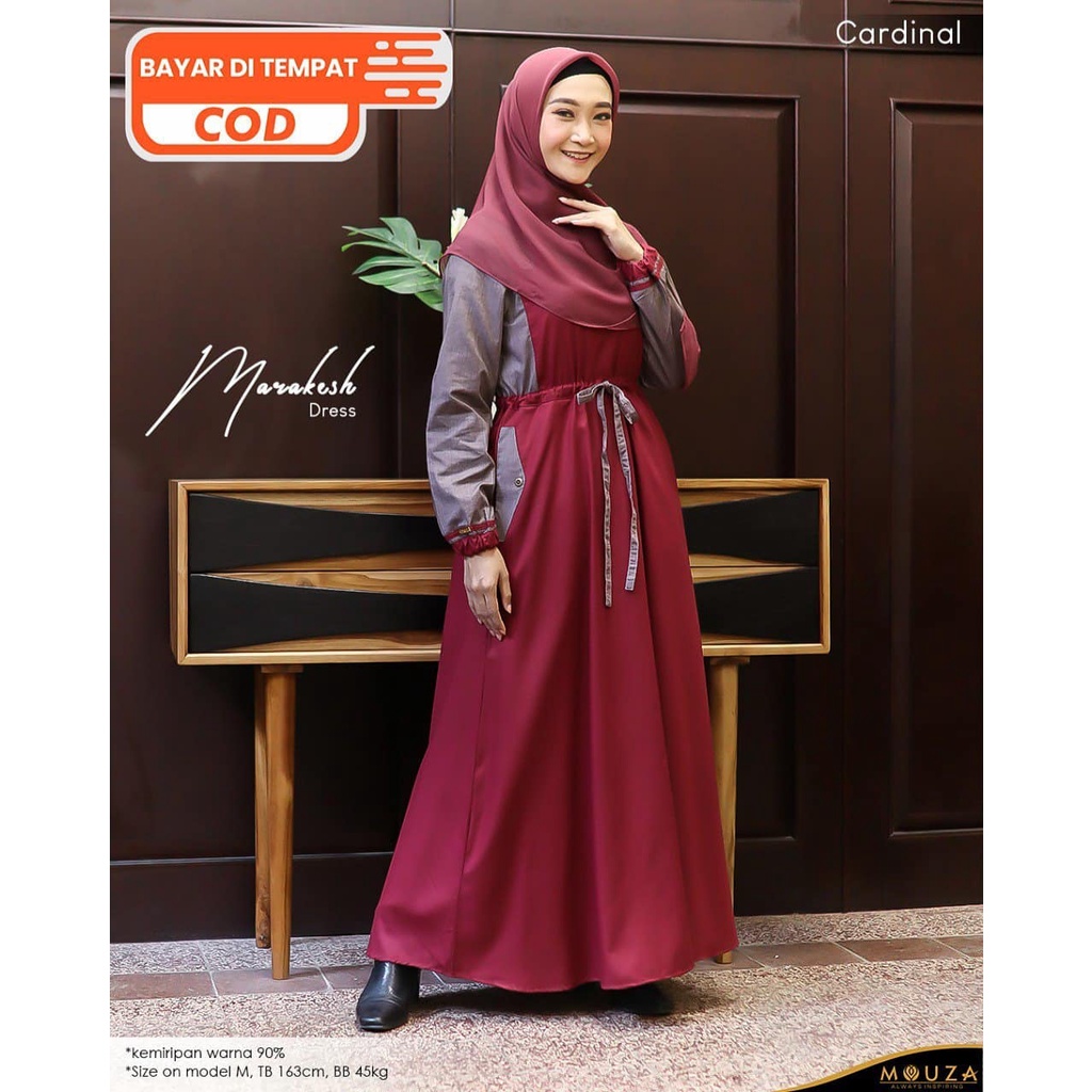 Baju Gamis Dress Wanita Cewek Dewasa Remaja Anak Muslim Busui Kekinian Modern Simple Elegan Mewah Muslimah Model Terbaru 2022 Untuk Kondangan Original lebaran Viral Tiktok