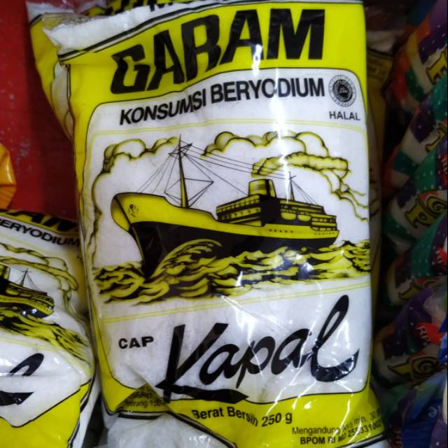 

Garam Cap Kapal 250 gr