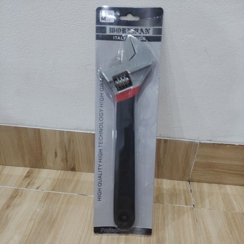 kunci Inggris 12&quot; workman / WORKMAN adjustable wrench 12&quot;