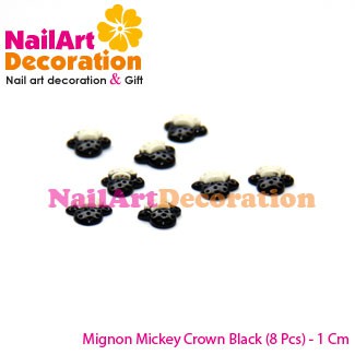 DEKORASI SLIME / CLAY / NAIL ART MIGNON MICKEY CROWN