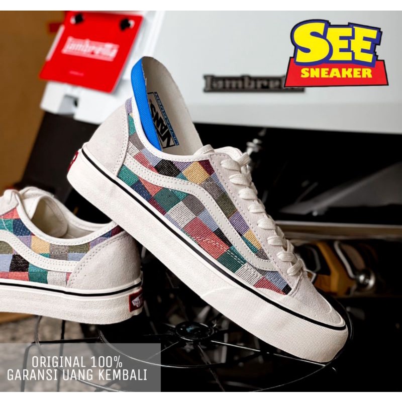 Vans style 36 decon woven multy