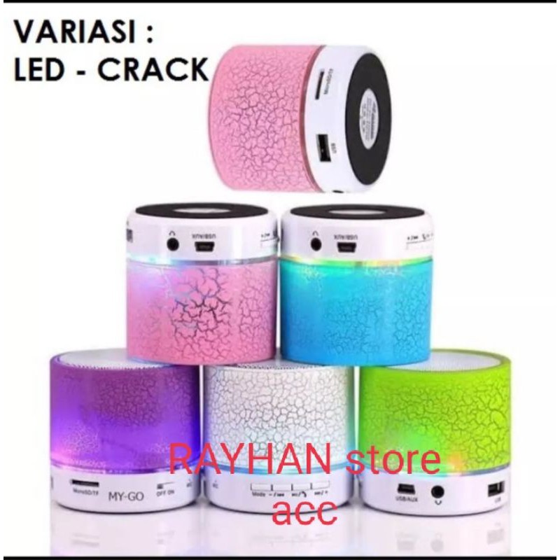 A9 Bluetooth speaker mini LED portabel