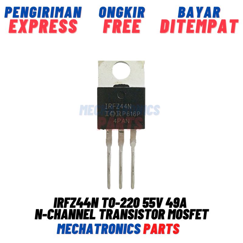 IRFZ44 IRFZ44N TO 220 55V 49A N CHANNEL TRANSISTOR MOSFET