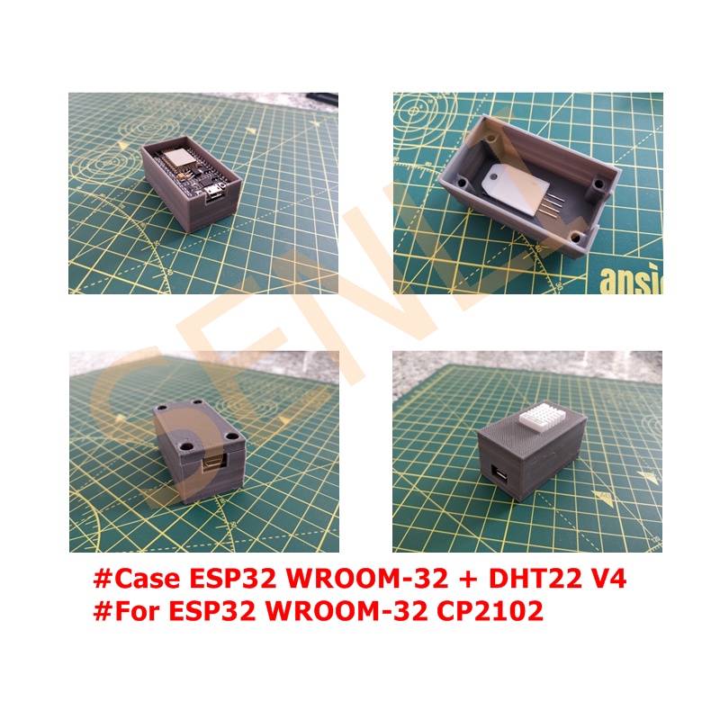 Case ESP32 WROOM 32 + DHT22 V4
