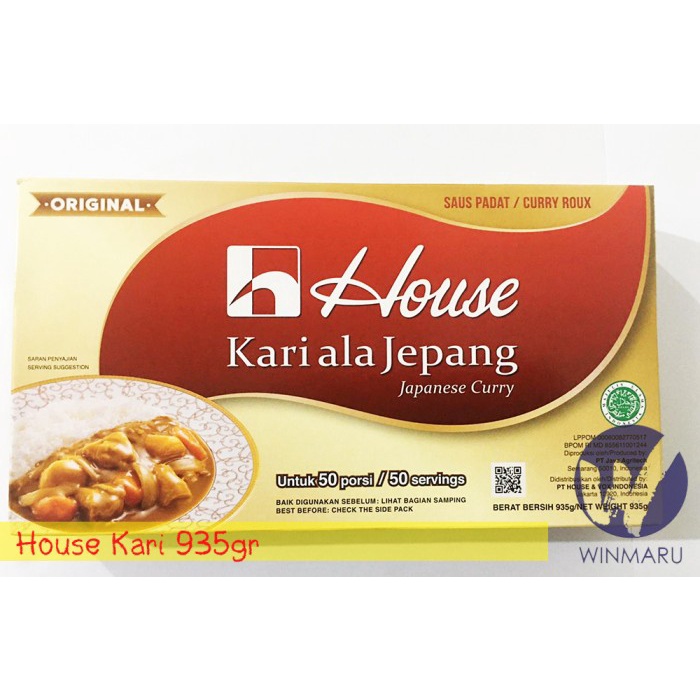 

Instan-Masak-Bumbu- House Curry - Kari Ala Jepang 1 Kg -Bumbu-Masak-Instan.