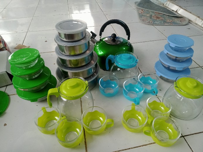 Terlaris Mangkok Kaca Tebal 5 Susun