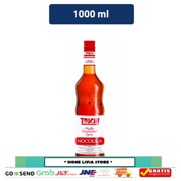 

Toschi Sirup Hazelnut 1000 mL