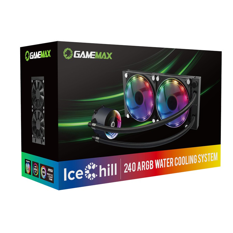 GAMEMAX ICECHILL 240 RAINBOW WATER COOLING