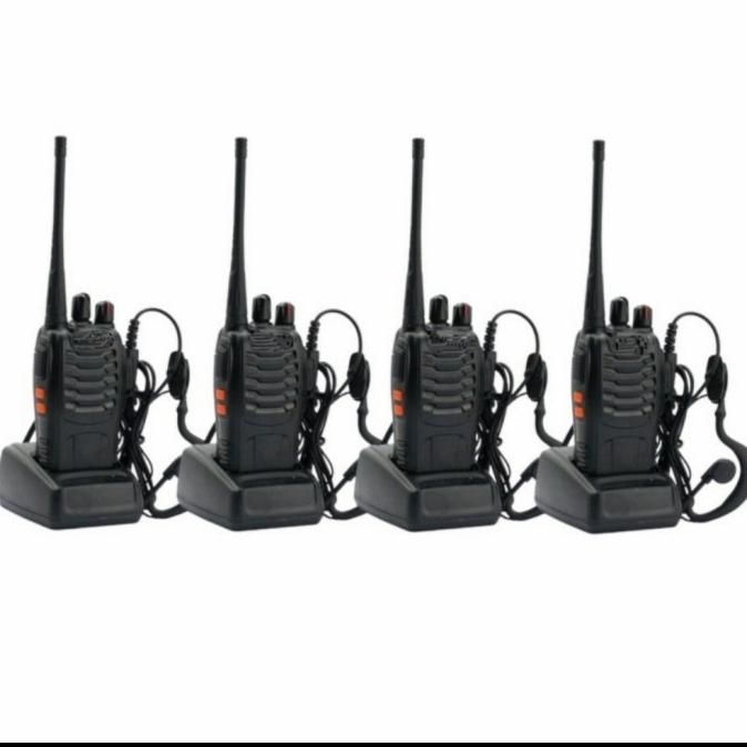 Paket 4 Unit Ht Walkie Talkie Murah Handie Talkie Murah