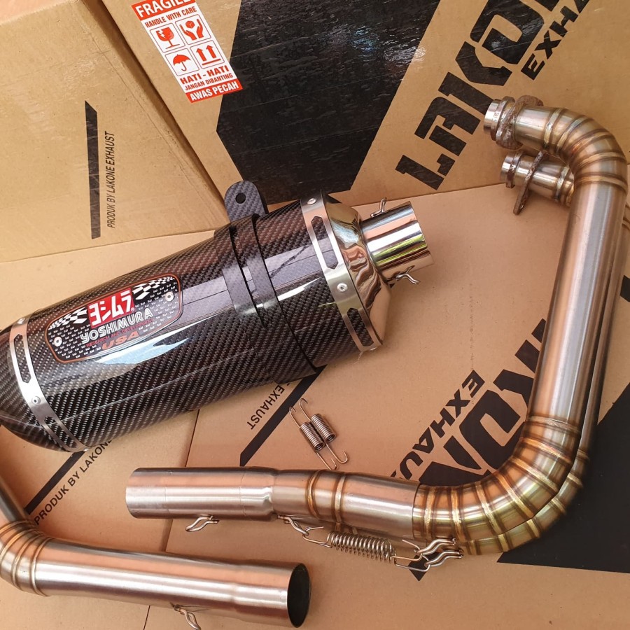 KNALPOT RACING YOSHIMURA R77 FULLSYSTEM CBR250RR R25 CBR 250 RR MT25 RR
