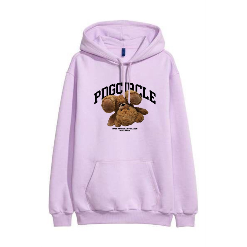 Hoodie PDGCIRCLE Sweater Pria Fleece