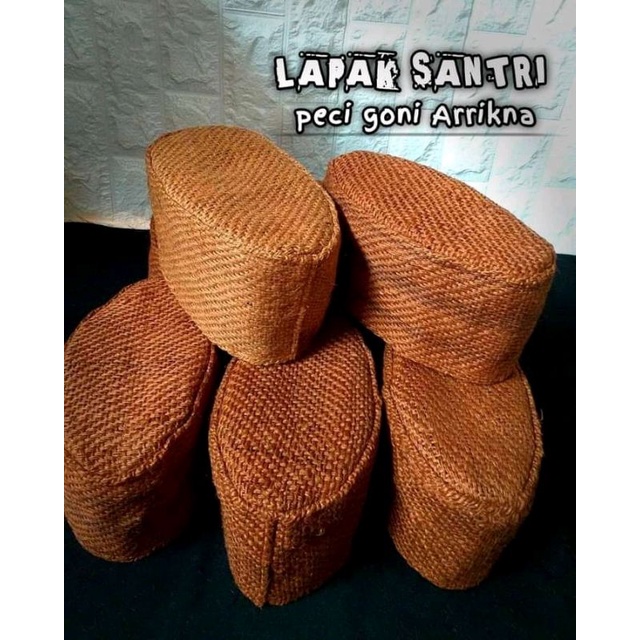 Peci Goni/Peci songkok goni/kopiah kopeah kopiyah goni termurah original