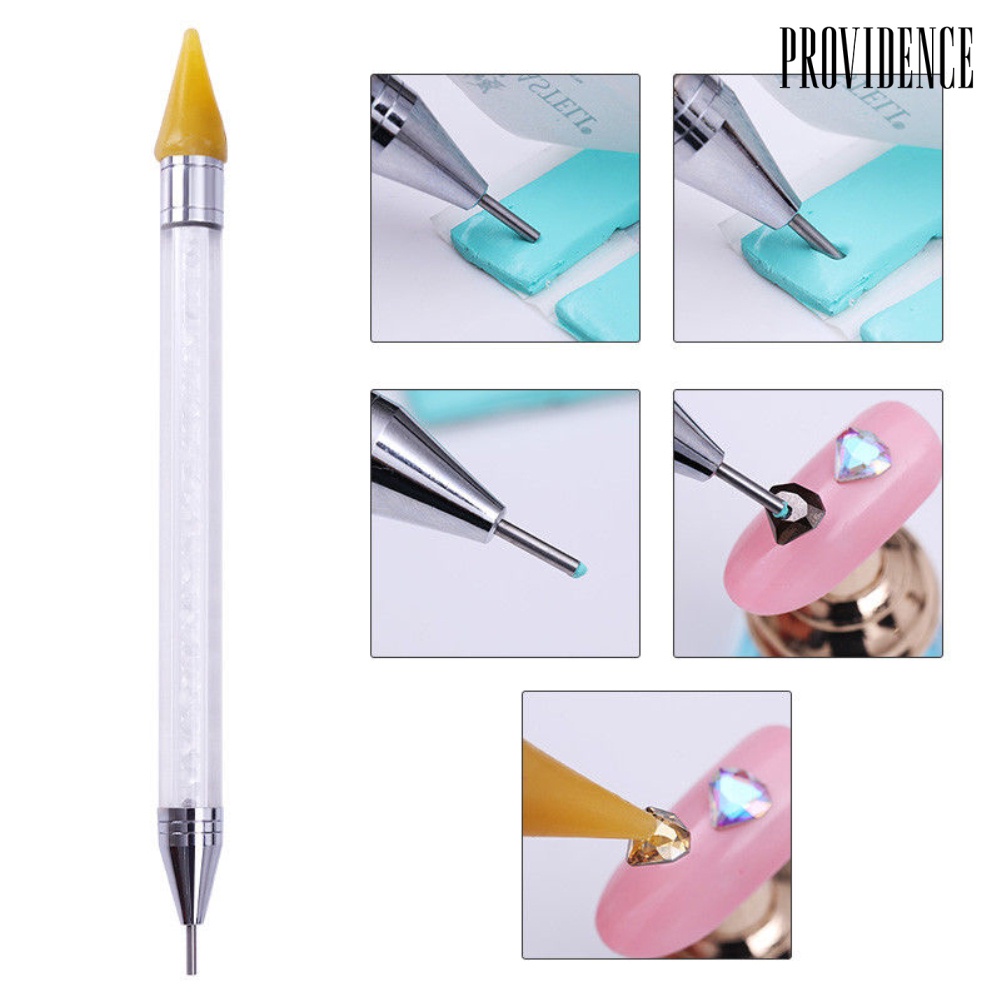 Providence Dual-ended Dotting Pen Nail Art Rhinestone Picker Wax Pencil Crystal Bead