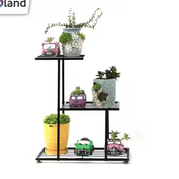 Update Goland Rak 3 Tingkat Rak Tanaman Rak Multifungsi Standing Planter ✓