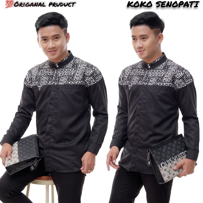 baju koko senopati Koko Hadroh Lengan Panjang
