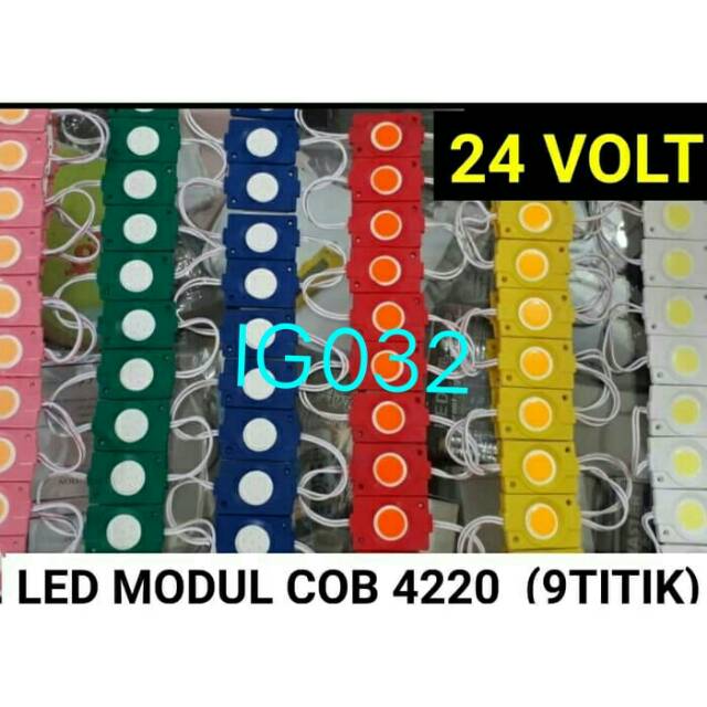 LED MODUL JUMBO 9 COB 24V