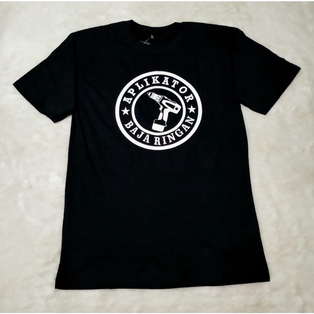 KAOS BAJA RINGAN/BAJU APLIKATOR BAJA RINGAN/KAOS TUKANG BOR
