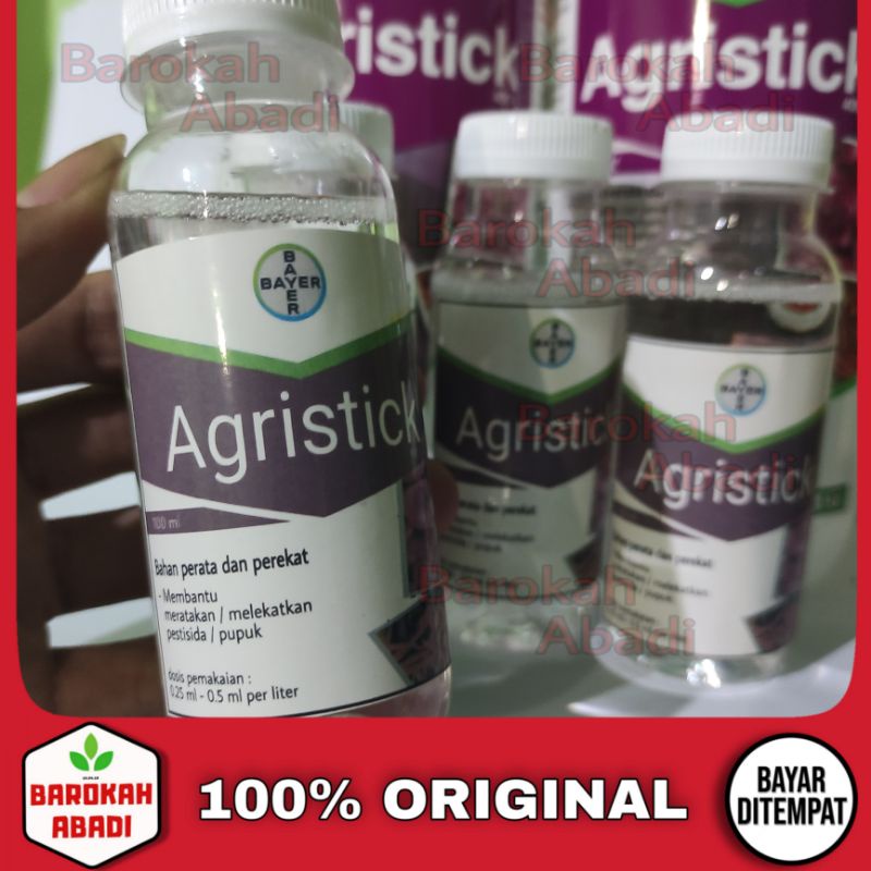 Agristick 100 perekat perata pupuk dan pestisida untuk tanaman