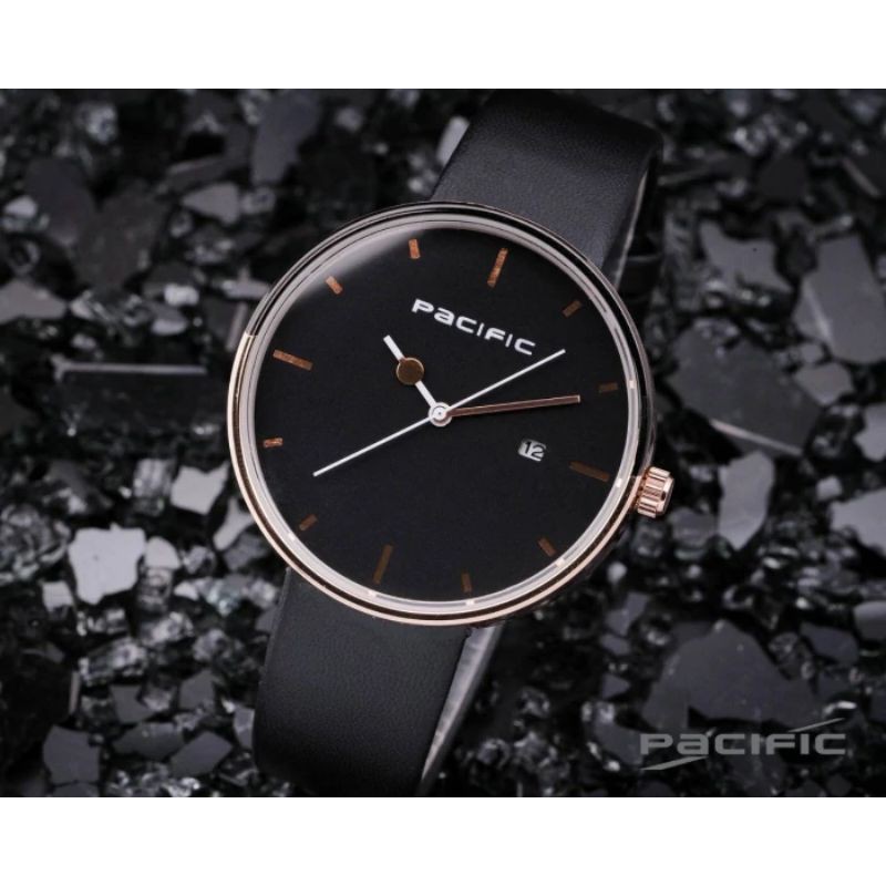 Jam Tangan Analog Pria Pacific Aero Original