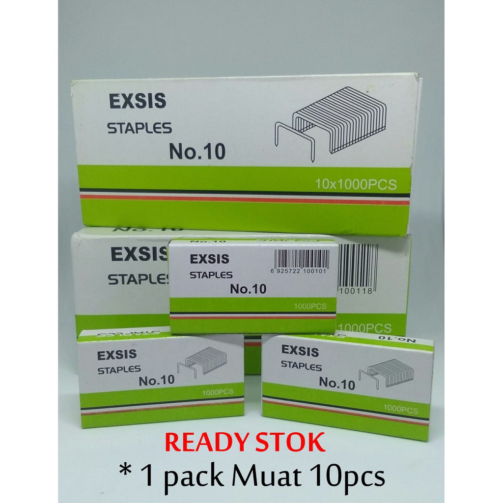 ISI STAPLES EKSIS NO 10 UKURAN KECIL