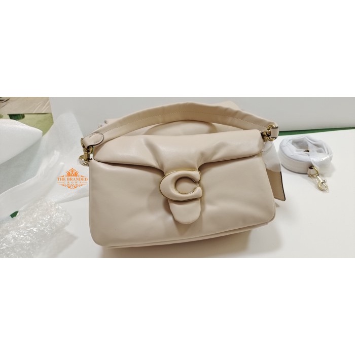 Tas Coach 0772 Pillow Tabby Shoulder Bag Chalk White