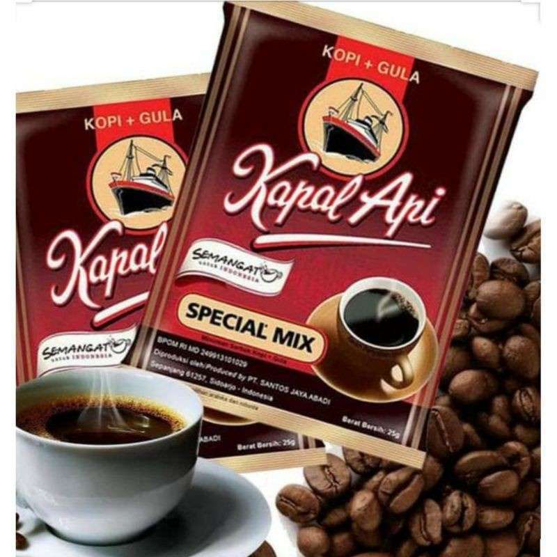 Kopi kapal Api Special Mix 24g Kopi Hitam Kapal Api