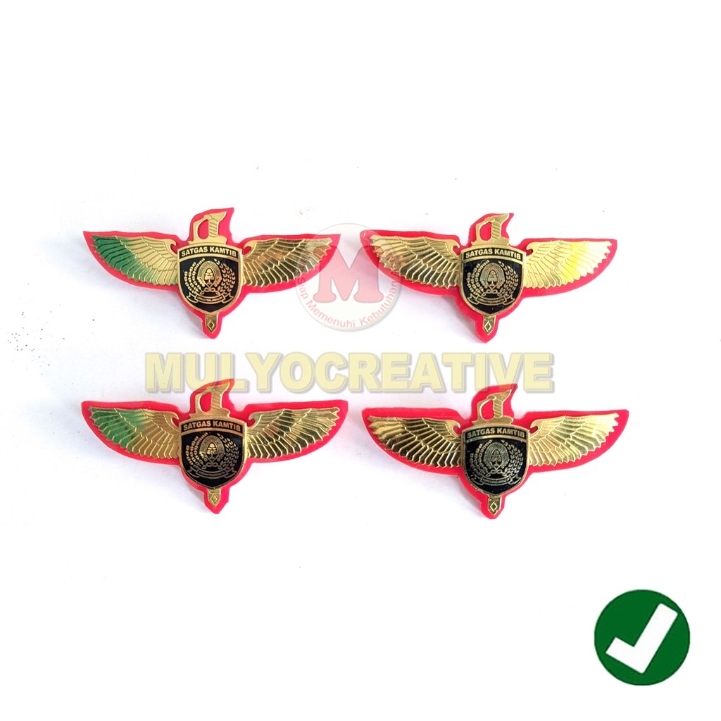 Wing Kemenkumham Satgas Kamtib Pin Wing Atribut Kemenkumham