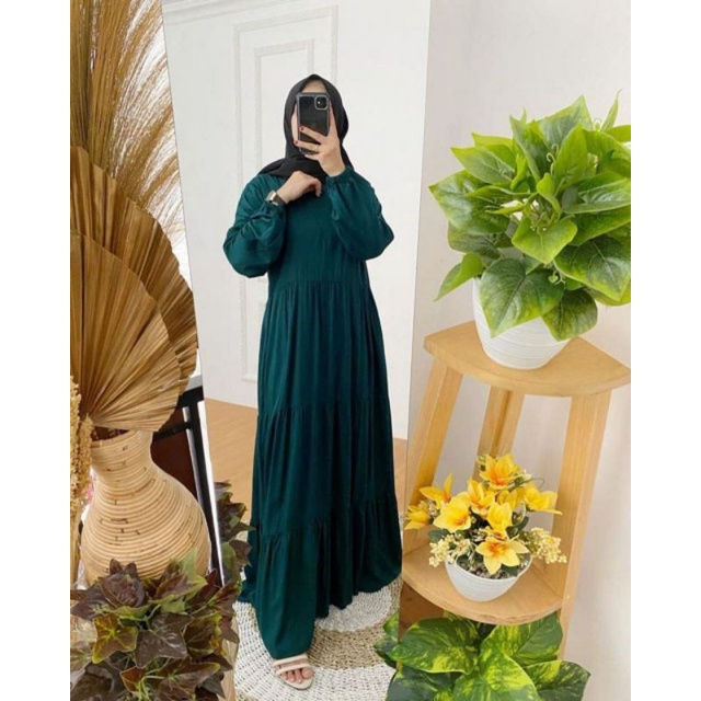 biby dolcedress /#daster renda, Dress arab-Susun polos jotol