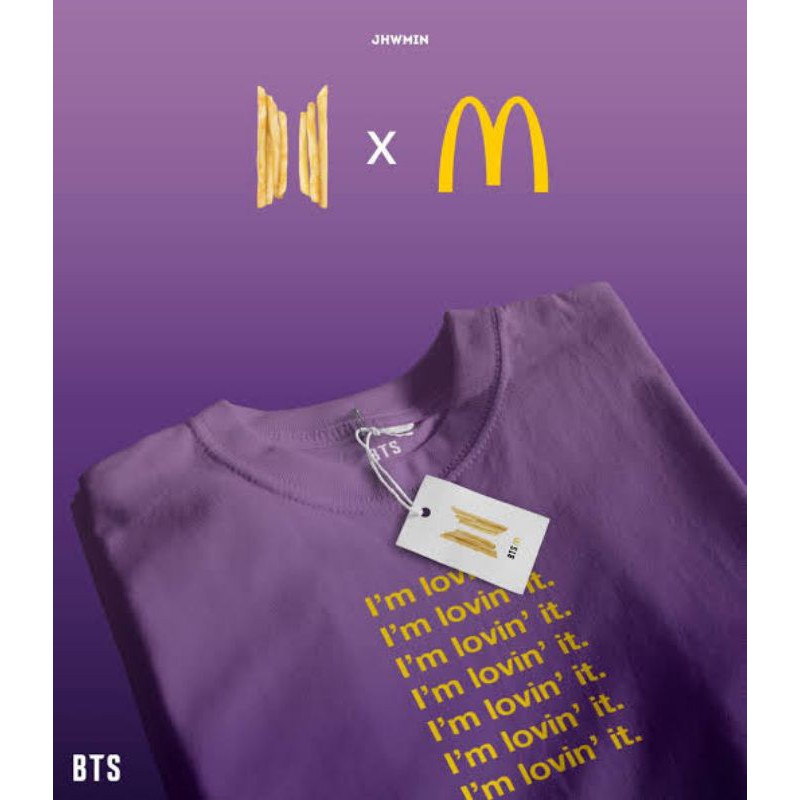 Kaos Bangtan MCD I'm lovin 'it