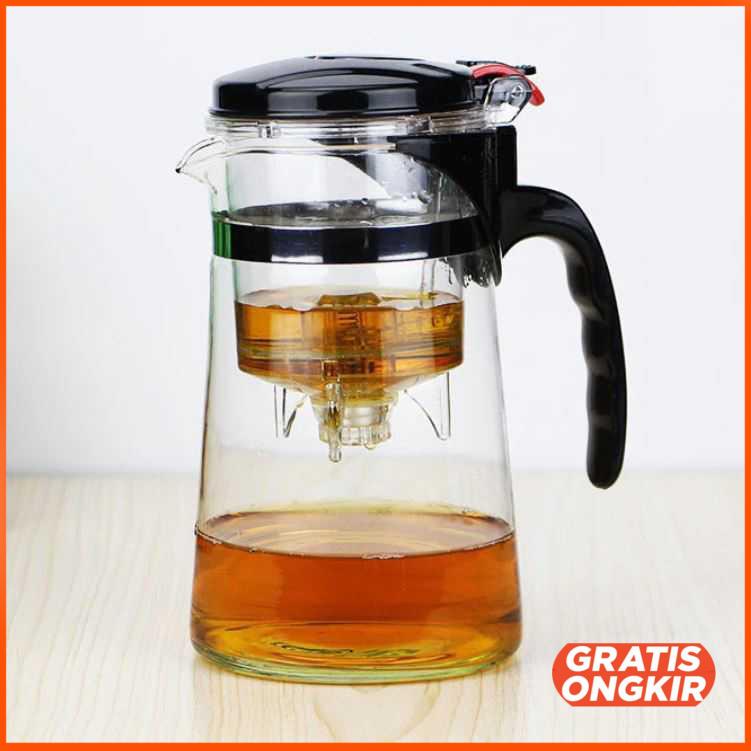 Teko Pitcher Teh Chinese Teapot with Saringan Infuser - K1 350ml