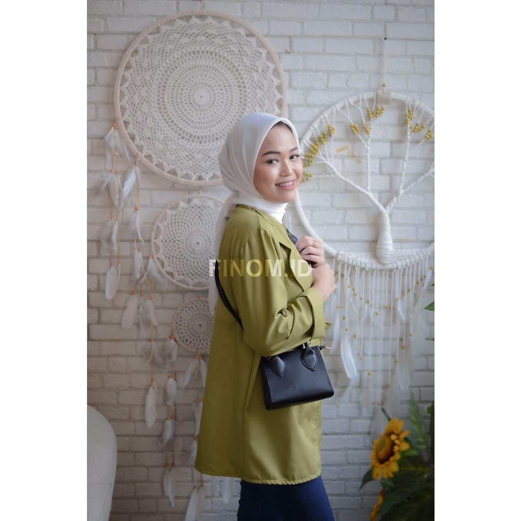 FINOM RAQUEL - Tas Selempang | Sling Bag Wanita Korean Style Kekinian Mini