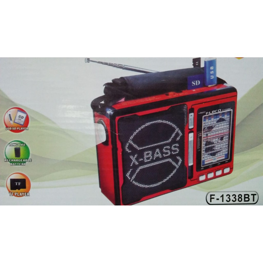 Radio Fleco/radio jadul tipe F 1338 BT