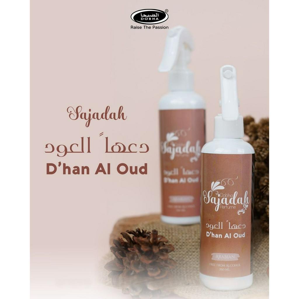 Dobha Parfum Sajadah Karpet Gorden Sofa Sprei Anti Bakteri 250ml Aroma D'HAN AL OUD