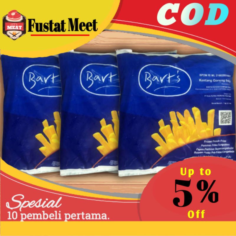 

TERMURAH kentang frozen 1kg makanan frozen frozen food bandung murah kentang goreng frozen 1kg