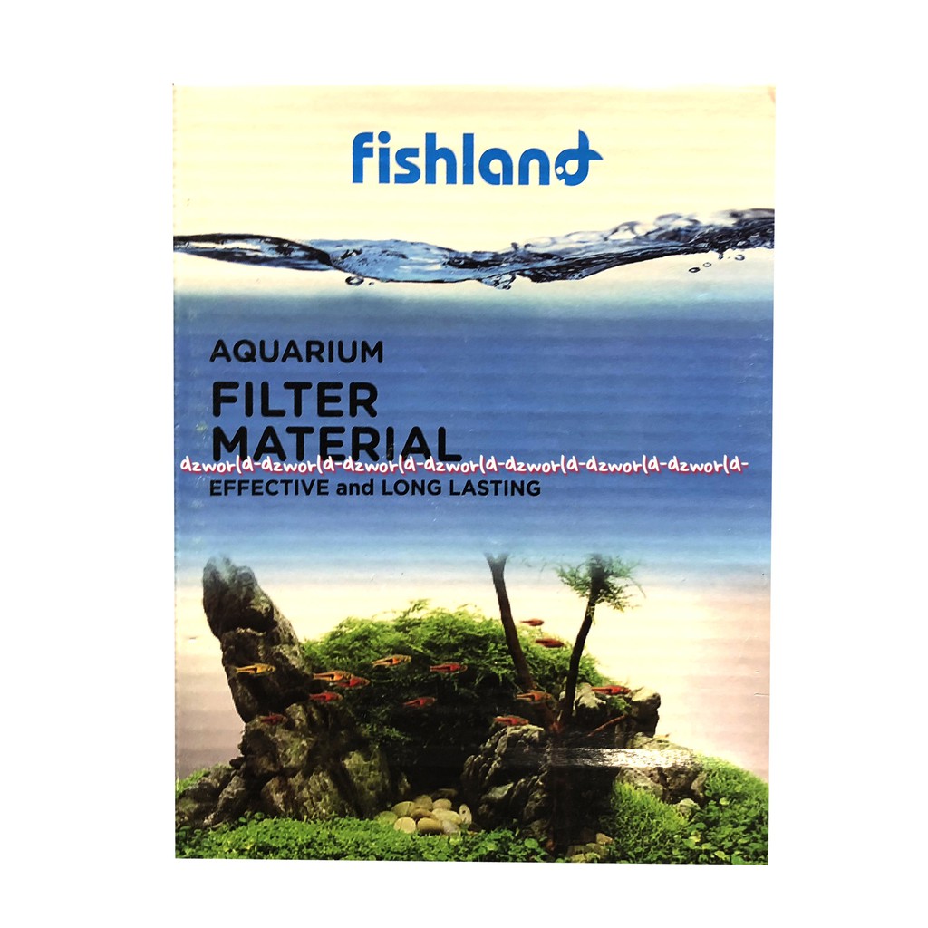 Fishland Aquarium Filter 500gr Material Filter Akuarium Fish Land Keramik Filter Akuarium