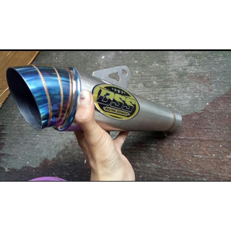 slincer knalpot BSS keong pucuk bluemmoon inlet 50 mm pnp herex bebek matic sport ngkeer mgkerr.
