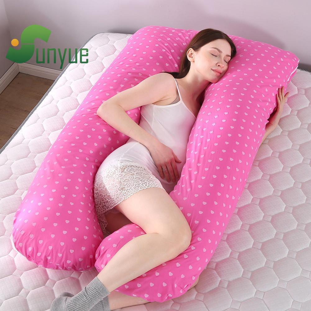  Bantal  Tidur Bentuk U Motif Print Untuk  Wanita  Hamil  