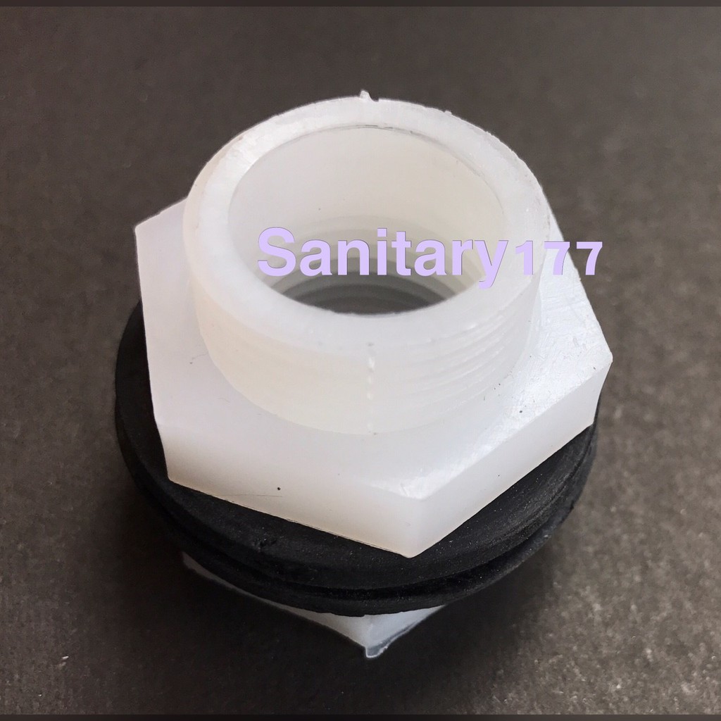 Vault Ring 3/4 Inch Murah -Fitting Vaut Ring Mur mor Tangki Toren air Bulkhead Vokring Sambungan water tangki spare part C36