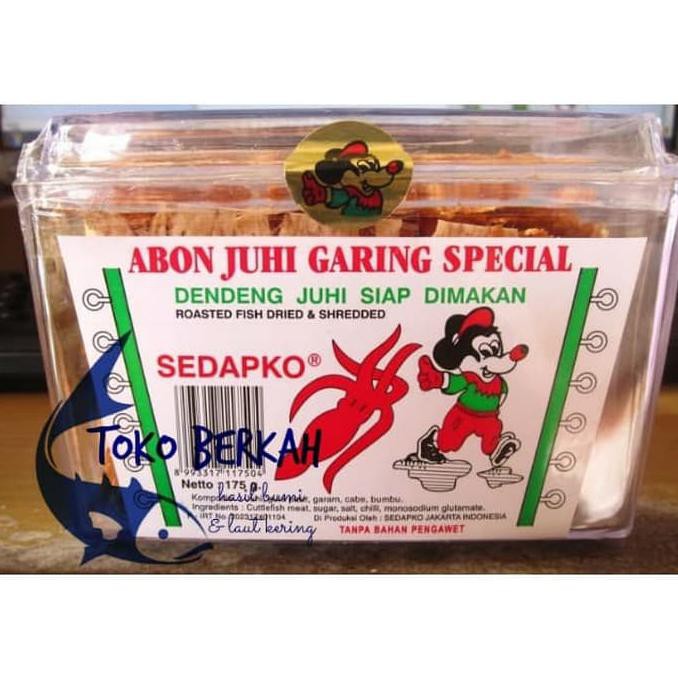 

Super Sale Abon Juhi Garing 175 Gram / Snack Cumi Garing Sedapko Ready Stock