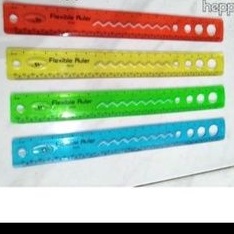 

(1pcs) mistar lentur 30 cm / flexible lentur